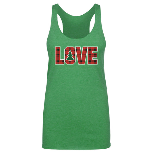 Christmas LOVE Christmas Plaid WHT