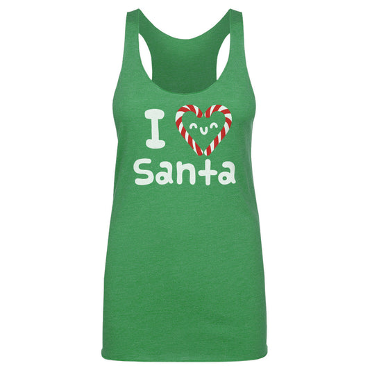 Christmas I Love Santa WHT