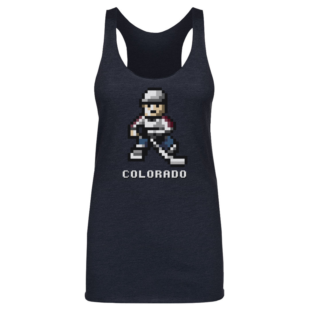 Colorado Hockey 8-bit WHT