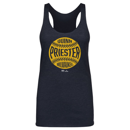 Quinn Priester Milwaukee Vintage Baseball WHT