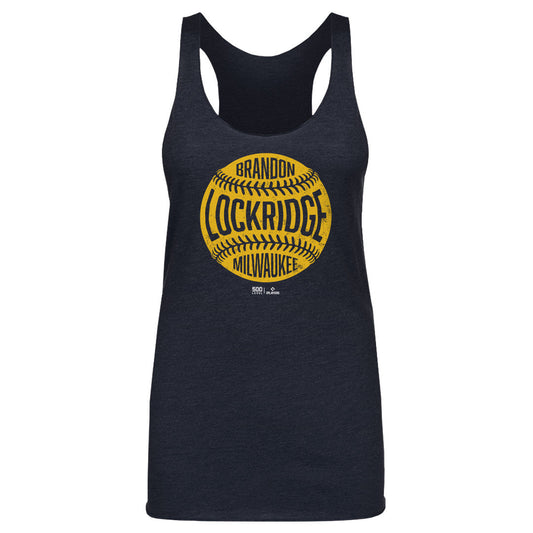 Brandon Lockridge Milwaukee Vintage Baseball WHT