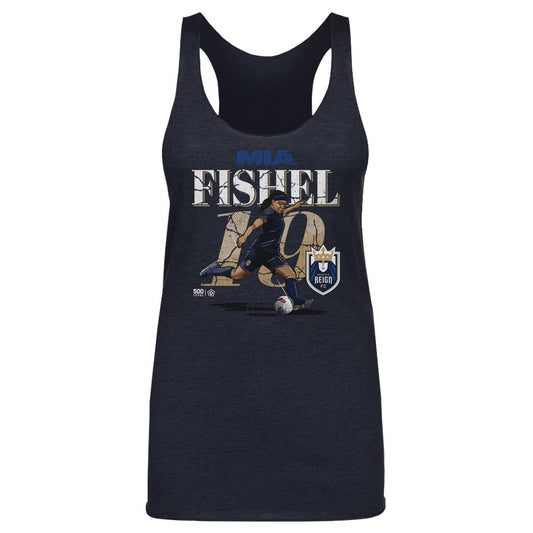 Mia Fishel Seattle Reign Cracked Number WHT