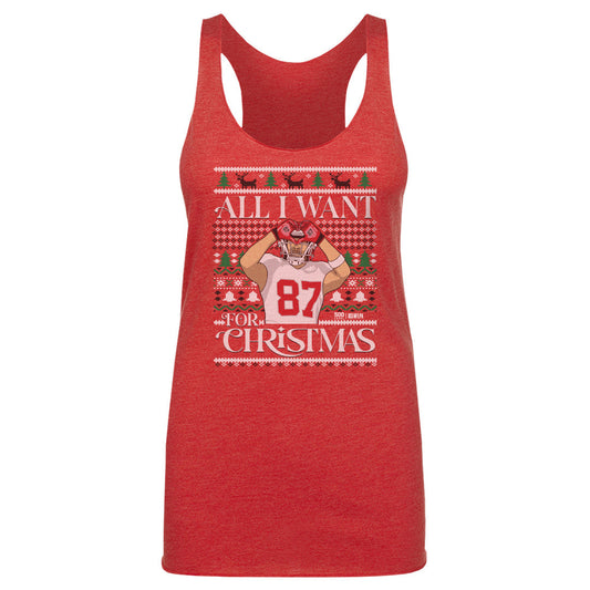 Travis Kelce Kansas City Ugly Sweater WHT