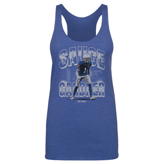Sauce Gardner Indianapolis Skyline WHT