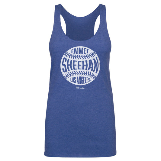 Emmet Sheehan Los Angeles D Vintage Baseball WHT