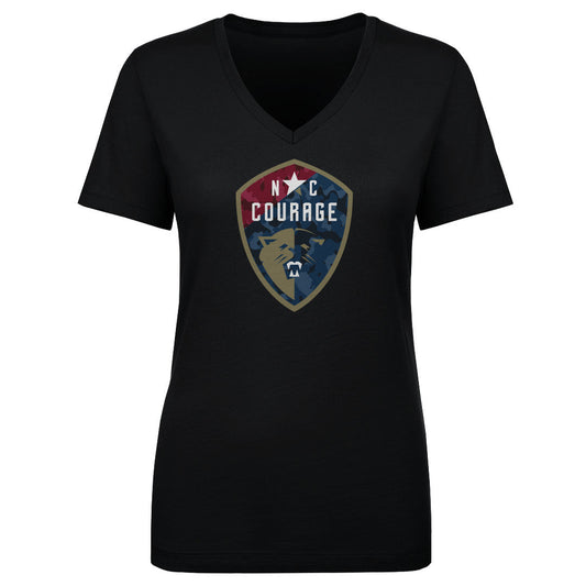 North Carolina Courage Camp Logo WHT