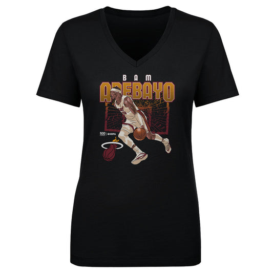Bam Adebayo Miami Heat Shattered WHT
