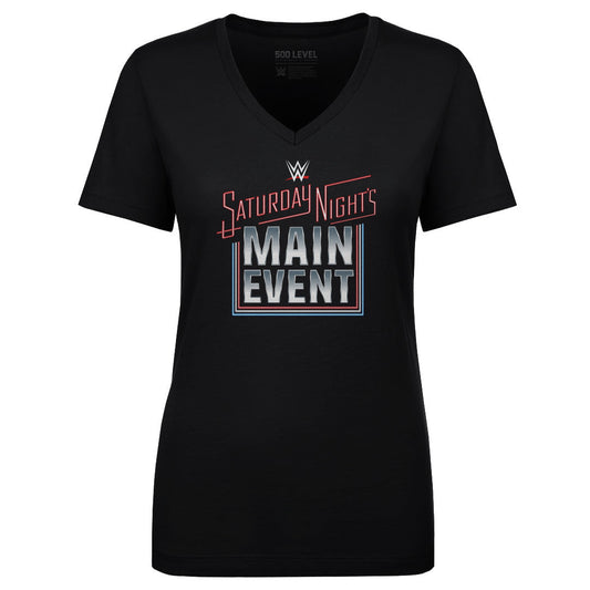 WWE Saturday Night's Main Event 2024 Logo WHT
