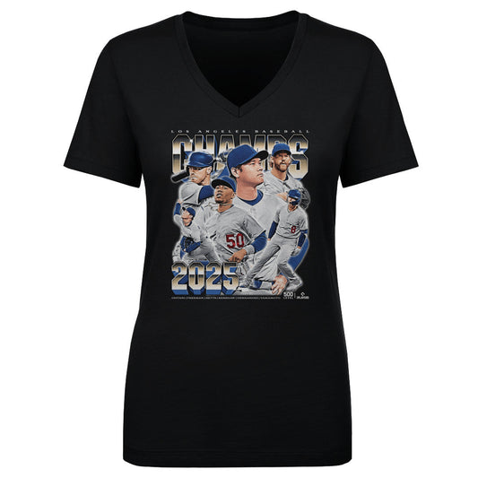 Los Angeles D Baseball 2025 Champs Vintage WHT