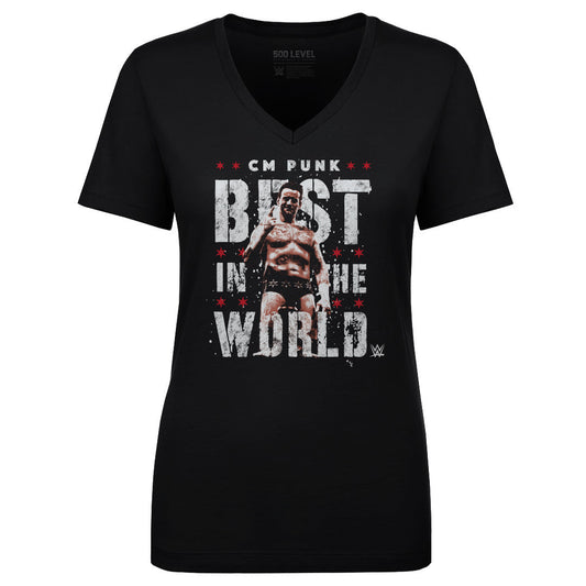 CM Punk Best In The World Vector WHT