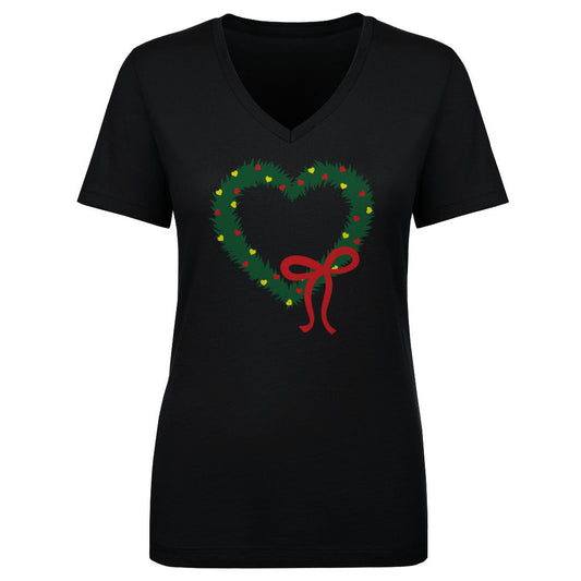 Christmas Heart Wreath WHT