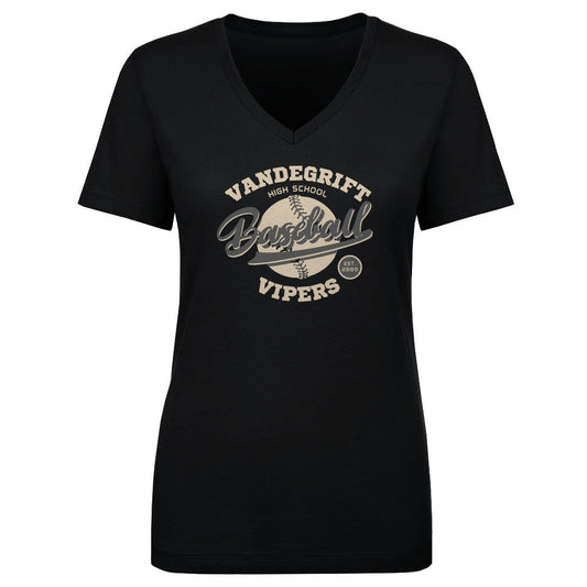 Vandegrift Crown Trio Baseball Script WHT