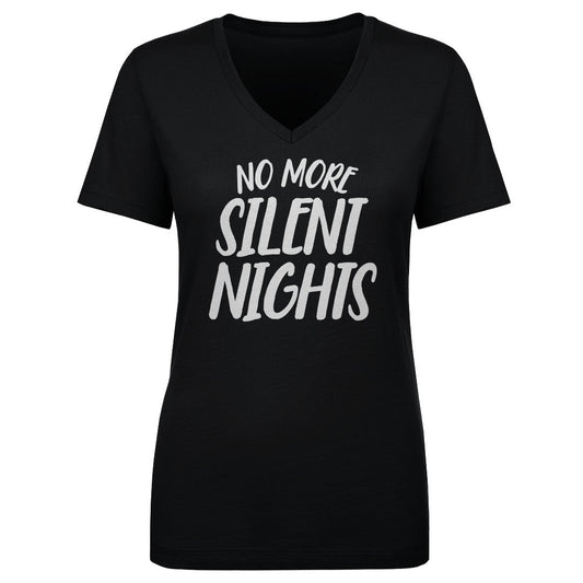 Christmas No More Silent Nights WHT