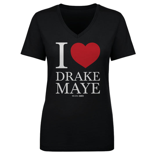 Drake Maye New England I Heart WHT