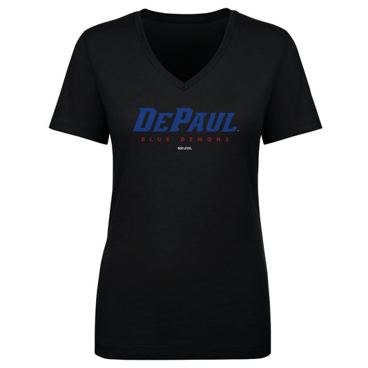 DePaul Blue Demons Wordmark Blue Demons WHT