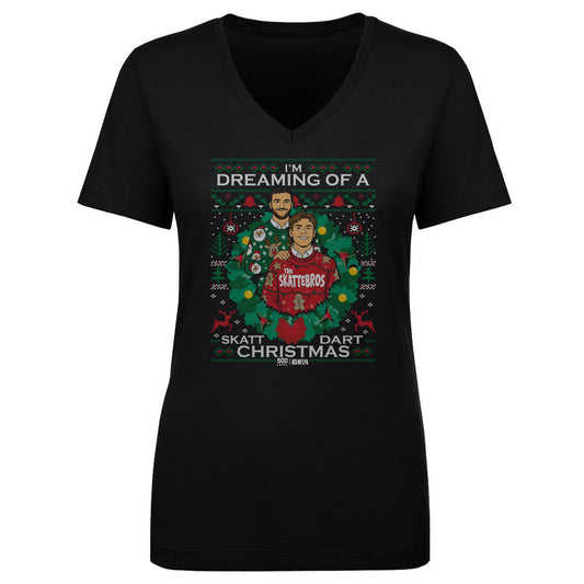 Jaxson Dart & Cam Skattebo New York G Ugly Sweater WHT