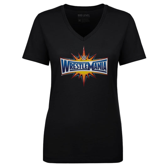 WWE WrestleMania 2017 Logo WHT