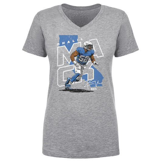 Khalil Mack Los Angeles C Player Map WHT