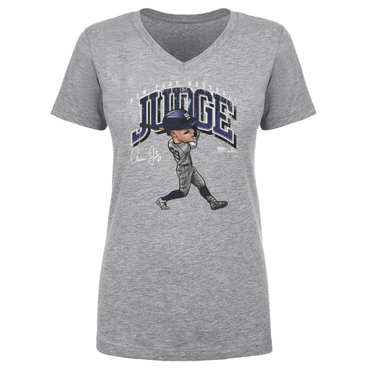 Aaron Judge New York Y Cartoon WHT