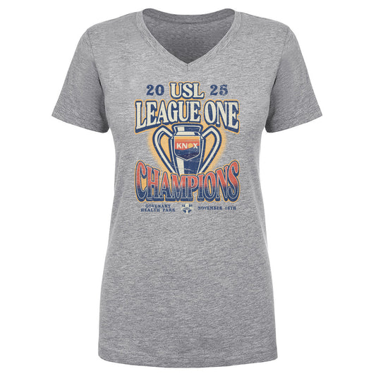 One Knoxville SC 2025 USL League One Final Champions Trophy WHT