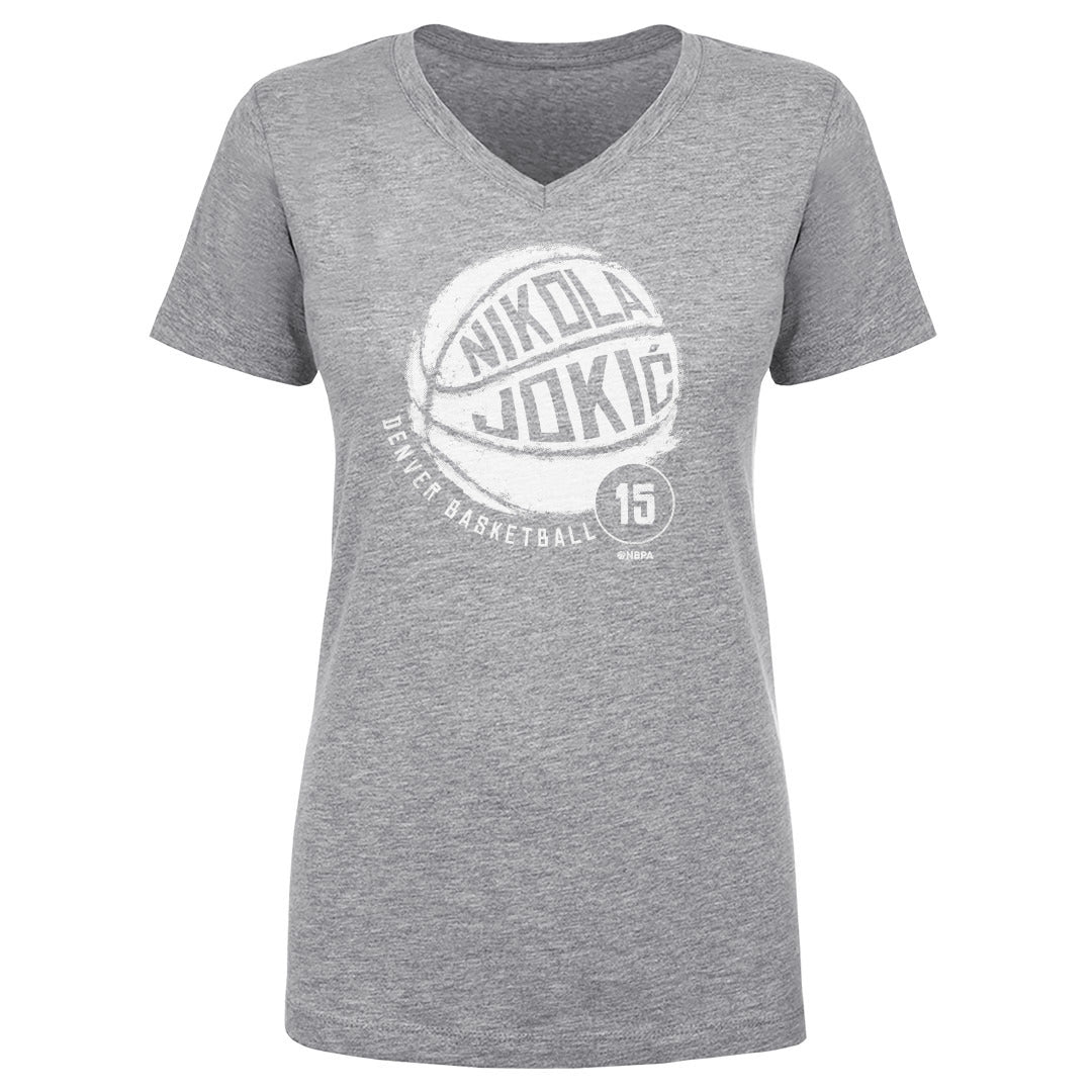 Nikola Jokic Denver Basketball WHT
