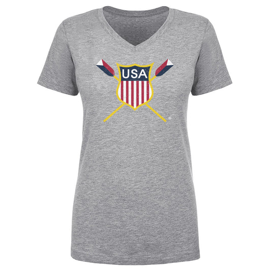 USRowing Emblem WHT