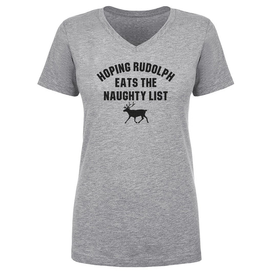 Christmas Hoping Rudolph Eats The Naughty List