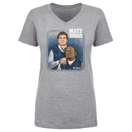Drake Maye & Stefon Diggs New England Step Brothers WHT