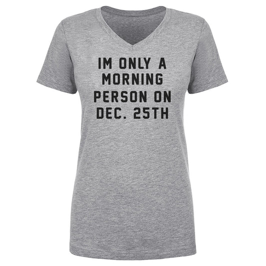 Christmas Morning Person On Christmas