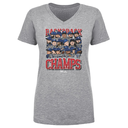Los Angeles D Baseball Back 2 Back Champs 2025 WHT