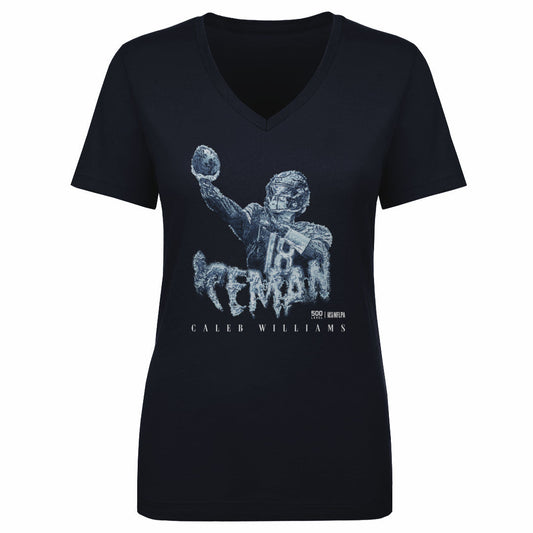 Caleb Williams Chicago Iceman Throw WHT