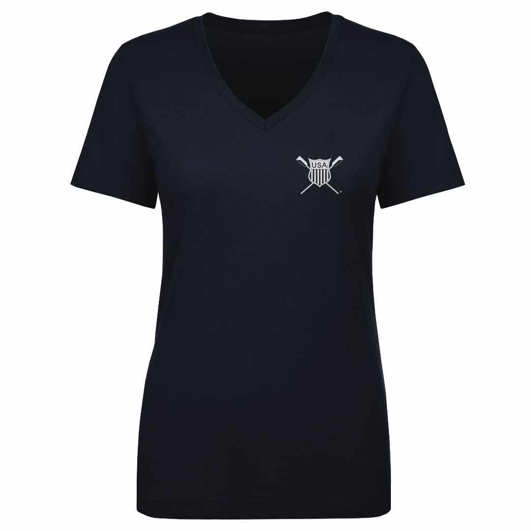 USRowing Emblem Pocket White WHT