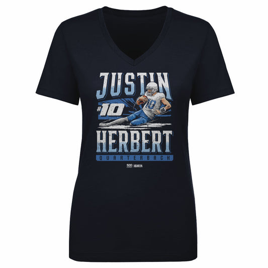 Justin Herbert Los Angeles C Slide WHT