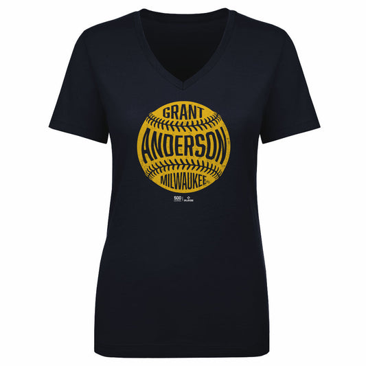 Grant Anderson Milwaukee Vintage Baseball WHT