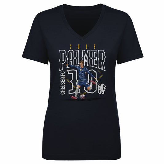 Cole Palmer Chelsea FC Outline Number WHT