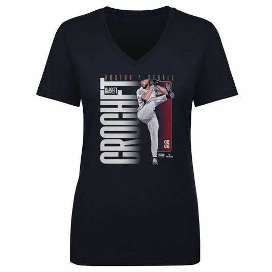 Garrett Crochet Boston Vertical Name WHT