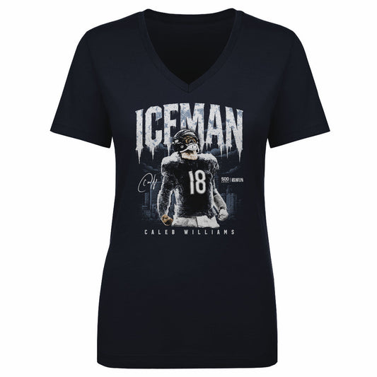 Caleb Williams Chicago Iceman WHT