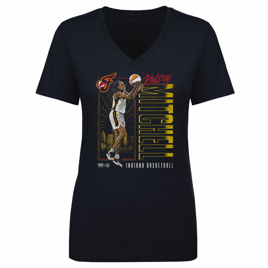 Kelsey Mitchell Indiana Fever Vertical Name WHT