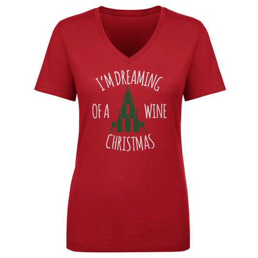 Christmas I'm Dreaming Of A Wine Christmas WHT
