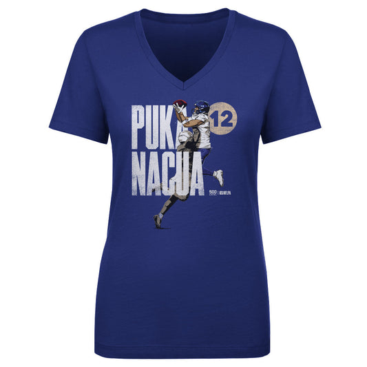 Puka Nacua Los Angeles R Player Name WHT
