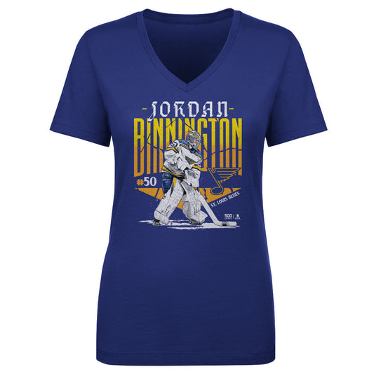 Jordan Binnington St. Louis Blues Player Name WHT