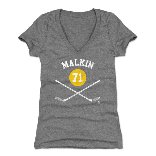 Evgeni Malkin Pittsburgh Sticks WHT