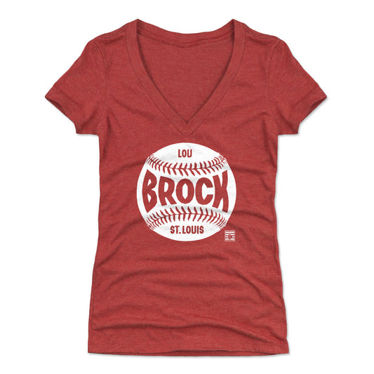 Lou Brock St. Louis Baseball WHT