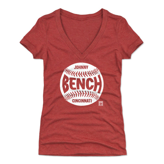 Johnny Bench Cincinnati Baseball WHT