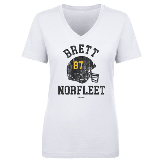 Brett Norfleet College Helmet Font