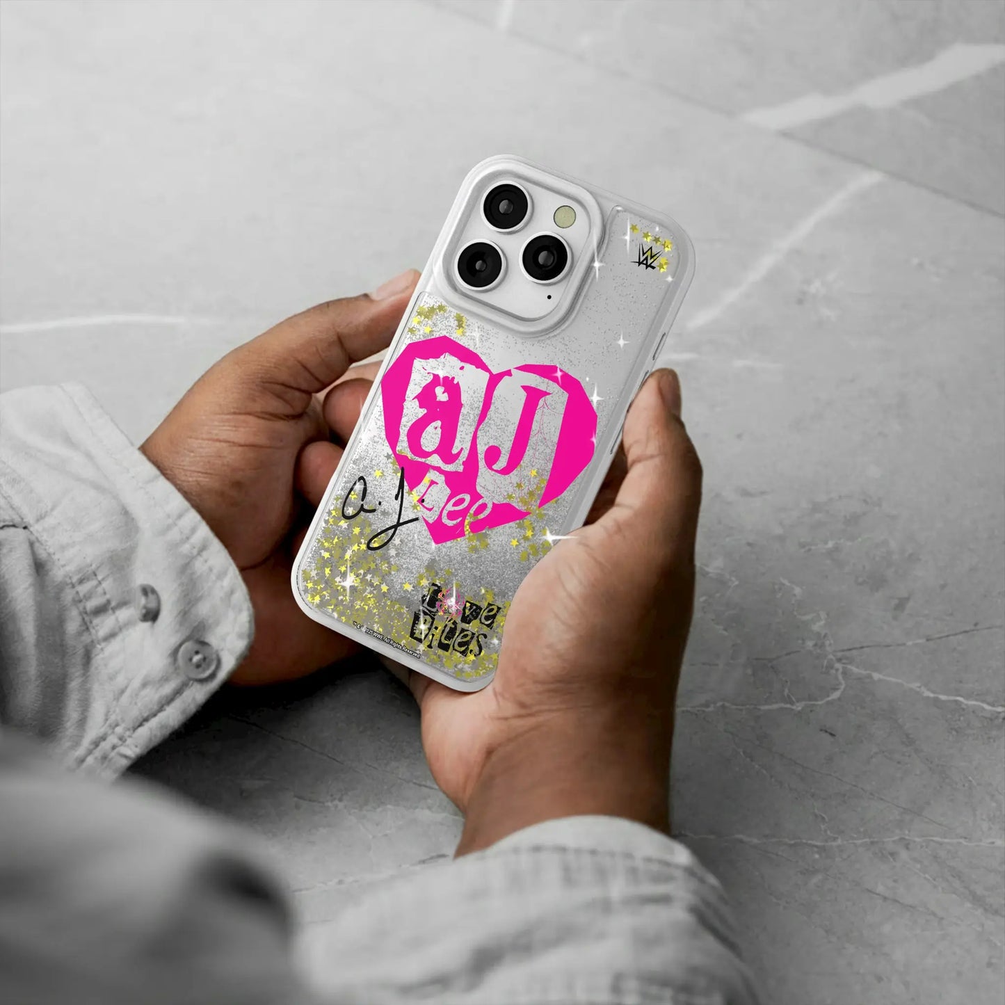 AJ Lee Impact Glitter Phone Case for Apple iPhone