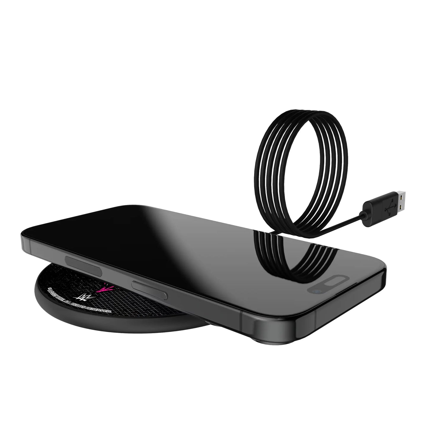 AJ Lee Steel 15-Watt Wireless Charger