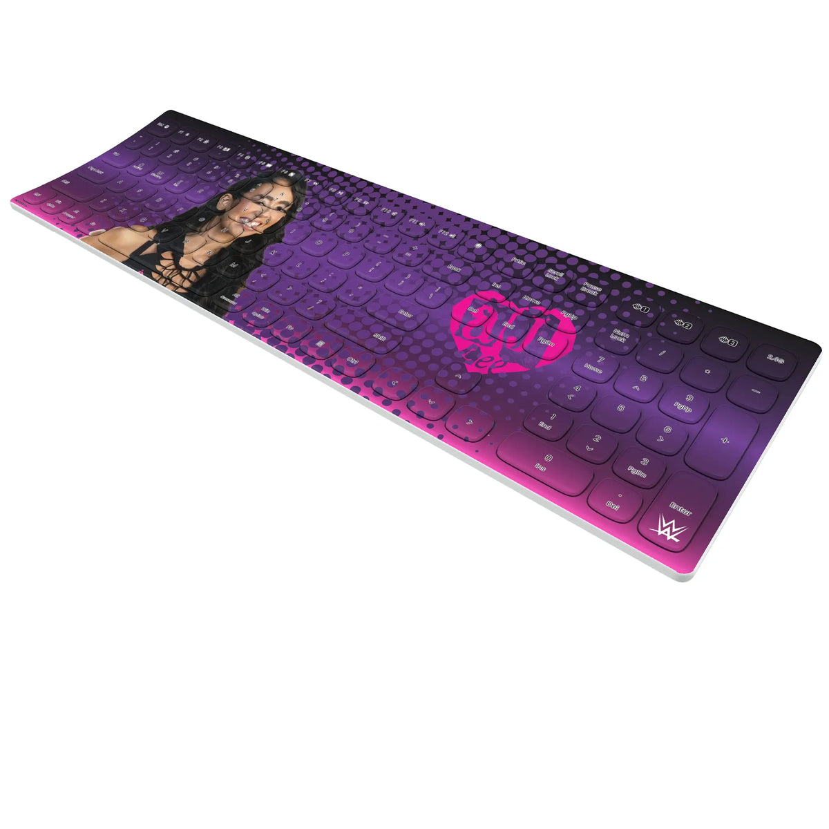 AJ Lee Superstar Curved Wireless Keyboard