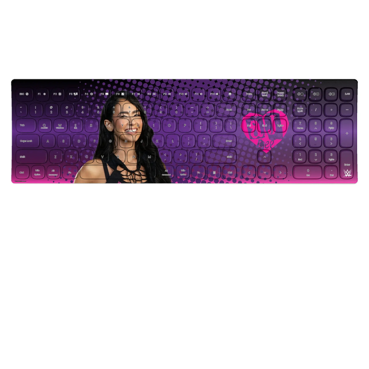 AJ Lee Superstar Curved Wireless Keyboard