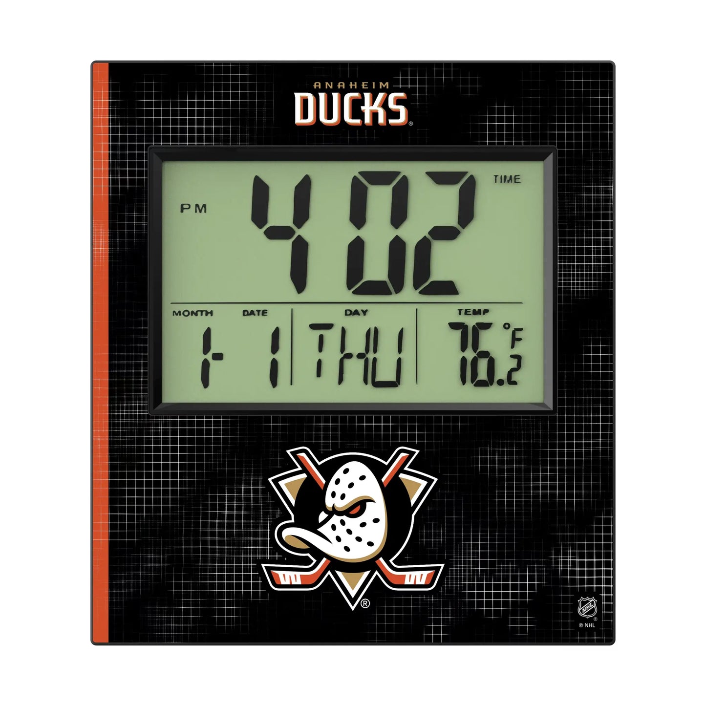 Anaheim Ducks Hatch Wall Clock